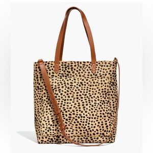 The Medium Transport Tote: Printed Calf Hair